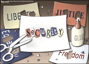 Homeland Security comes at a cost CARTOON: Clay Bennett / The Christian Science Monitor